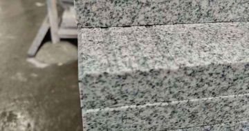 银川芝麻白楼梯踏步