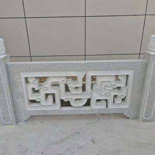 银川芝麻白河道栏杆 桥栏杆