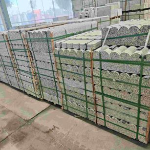 银川芝麻白芙蓉白花边石