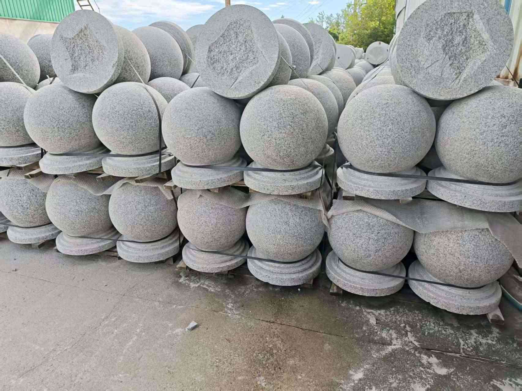 银川圆球石球挡车球
