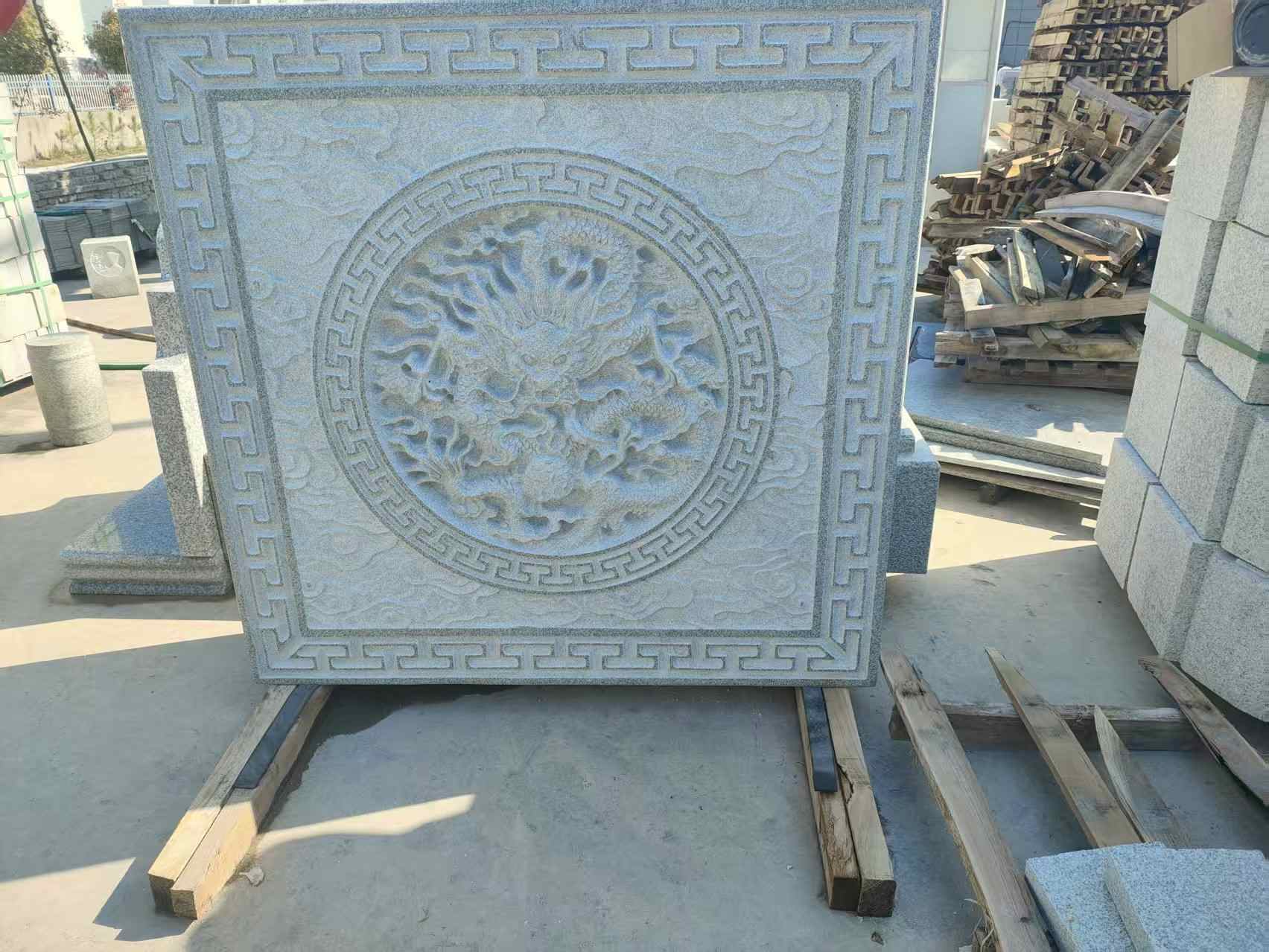 银川芝麻白芝麻灰别墅雕刻板