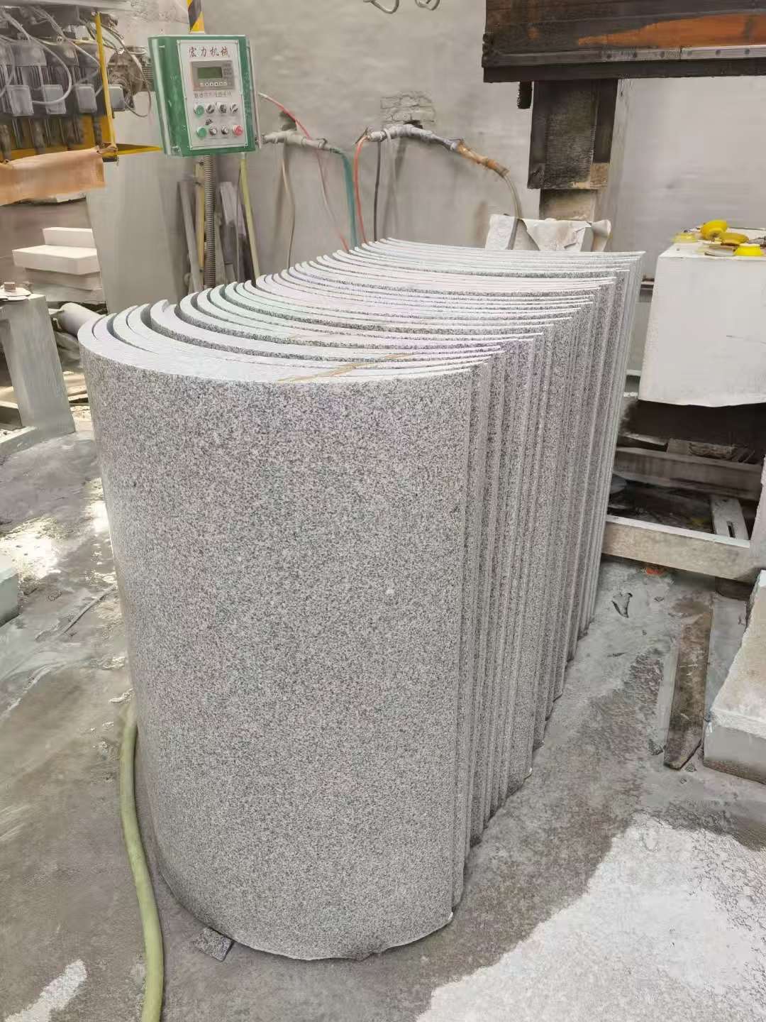 银川芝麻白柱皮 圆柱